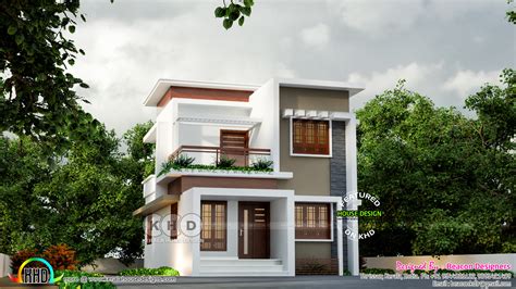 3 bedroom flat roof house architecture - Kerala Home Design and Floor Plans - 9K+ Dream Houses