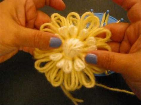 Bloom Loom Flower Tutorial - YouTube