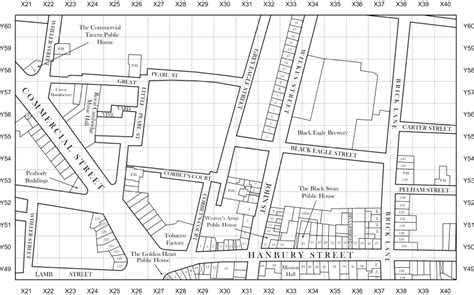 Jack the Ripper Map of Whitechapel 1888 - Plate 2