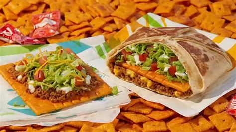 Taco Bell's new Cheez-It tostadas and crunchwraps are only available at ...