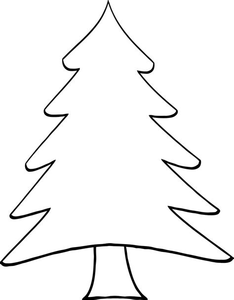 Simple Christmas Tree Template
