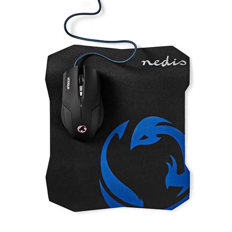 Gaming Mouse & Mouse Pad Set | 130 mm | 244 mm | Wired | DPI: 800 ...