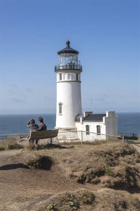 Cape Disappointment Lighthouse Washington State. Editorial Photo - Image of coastline, place ...