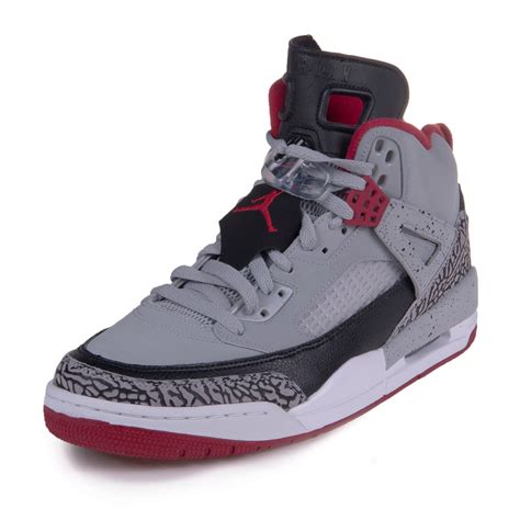 Nike - Nike Mens Jordan Spizike Wolf Grey/Gym Red-Blk-Wht 315371-003 - Walmart.com - Walmart.com