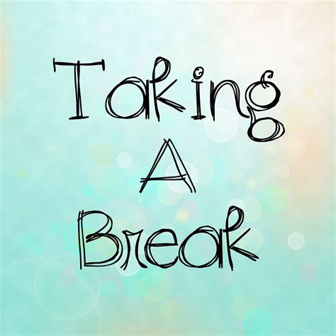 On Break Sign Printable