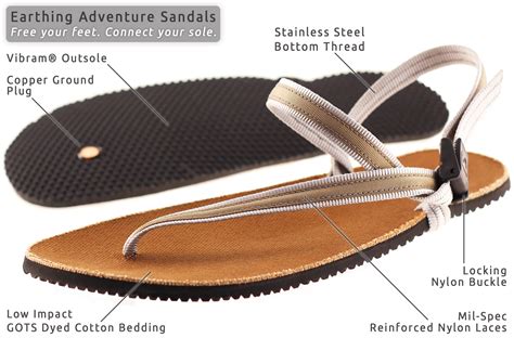 Earth Runners® Earthing Adventure Sandals - Made in California