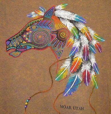 Tribal Tattoos, Tattoos Skull, Native American Horses, Native American ...