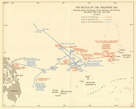 The Battle of the Philippine Sea, 18th-21st June, 1944 par HMSO: (1961 ...