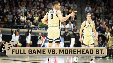 Morehead State at Purdue - Full Game