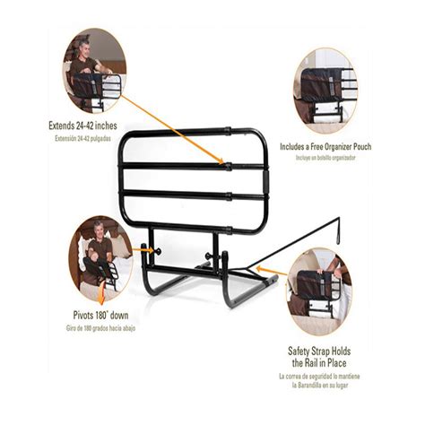 Adjustable Bed Rail - Handi-House