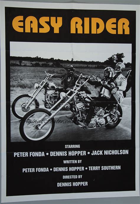 Easy Rider, Original Vintage Film Poster| Original Poster - vintage ...