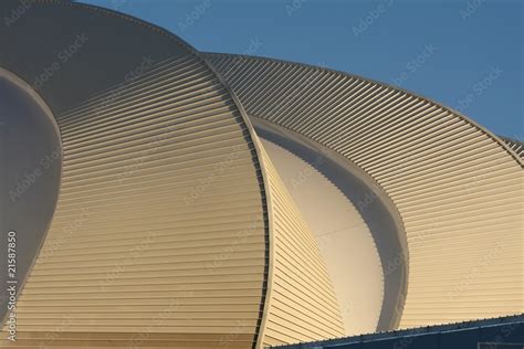 Soccer Stadium Roof Stock Photo | Adobe Stock