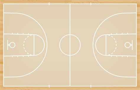 Premium Vector | Basketball court floor with line on wood texture ...