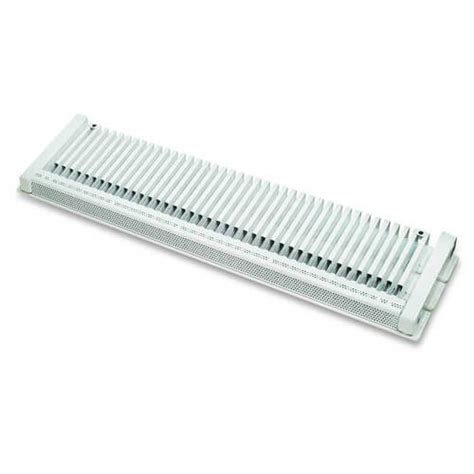 UF-3-48-9002 - Runtal UF-3-48-9002 - 4 ft UF-3 Baseboard Radiator (Grey White)