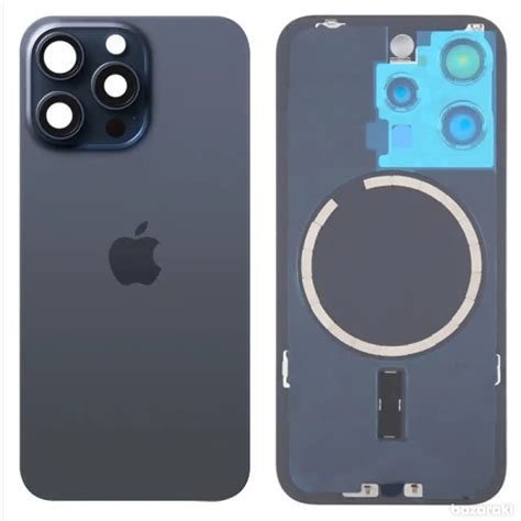 Back-battery-cover-lens-camera-magsafe-apple-iphone-15-pro-blue €37 ...