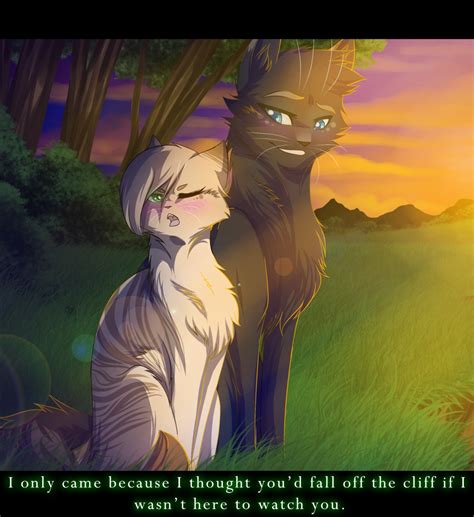 On a Cliff at Dusk | Warrior cats fan art, Warrior cats books, Warrior cat memes