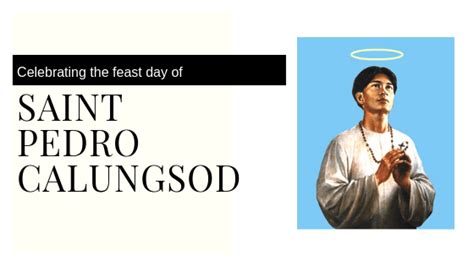 Saint Pedro Calungsod | Catholic Homebody