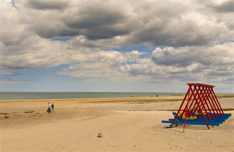 Redcar's magnificent beach.