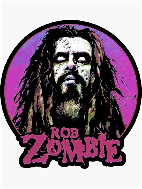 "vintage rob zombie band art" Sticker for Sale by kendrickdoktzns | Redbubble