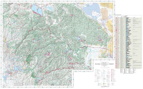 Plumas National Forest Visitor Map by US Forest Service R5 | Avenza Maps