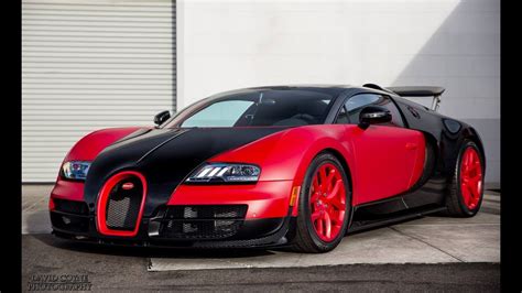 Bugatti Veyron Red/Black Combo at Symbolic Motors Super Car Show! - YouTube