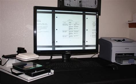 Micro Image Capture Microfilm & Microfiche Digital Viewer / Scanner