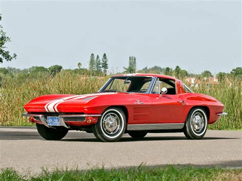 1963, Chevrolet, Corvette, Sting, Ray, Z06, Sport, Coupe, Stingray ...