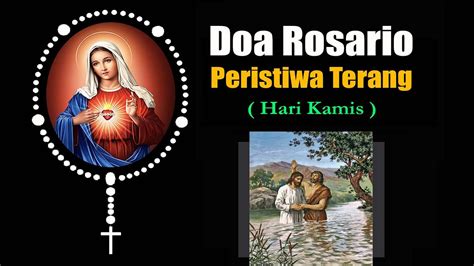 Doa Rosario Peristiwa Terang Lengkap