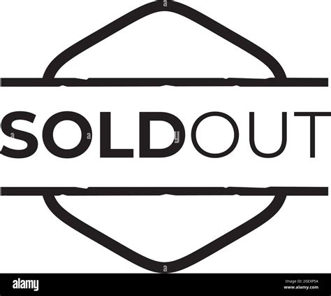 Sold out symbol logo design vector template Stock Vector Image & Art ...