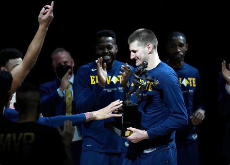 Nikola Jokic MVP ceremony: Nuggets center honored ahead of Game 3