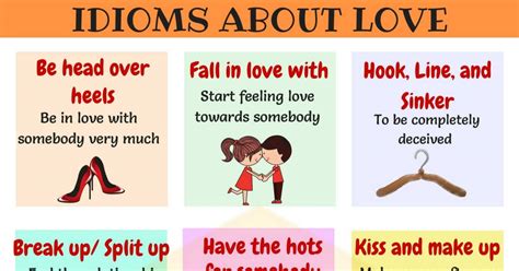 35+ Useful Love Idioms, Sayings & Phrases with Examples • 7ESL