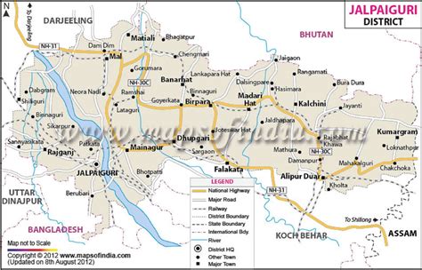 BISHWAKARMA SANTAN: Jalpaiguri District Map