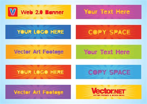 Free Web Banners Vector Art & Graphics | freevector.com