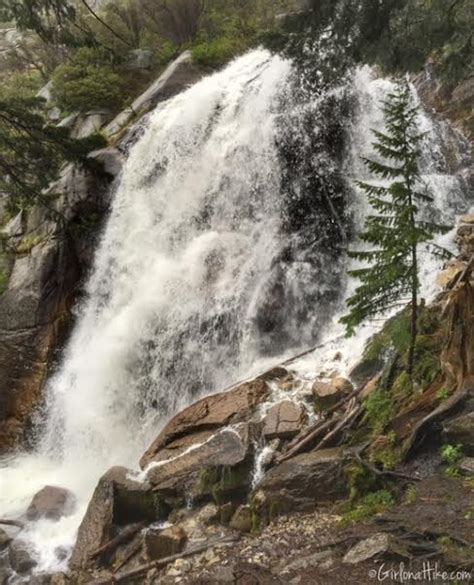 Hiking to Bells Canyon Waterfall Girl on a Hike