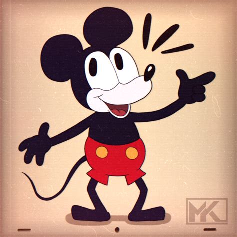 Mickey Mouse from Plane Crazy (1928) by MKdoes711 on DeviantArt