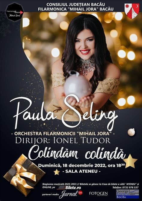 Concert de colinde cu Paula Seling