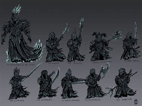 Nazgul And Necromancer - Darkest Dungeon/LOTR by Wolfdog-ArtCorner on ...