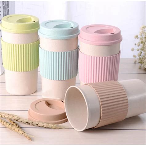 2018 Practical Kawaii Coffee Travel Mug Stirring Mug Cute Cup Durable ...