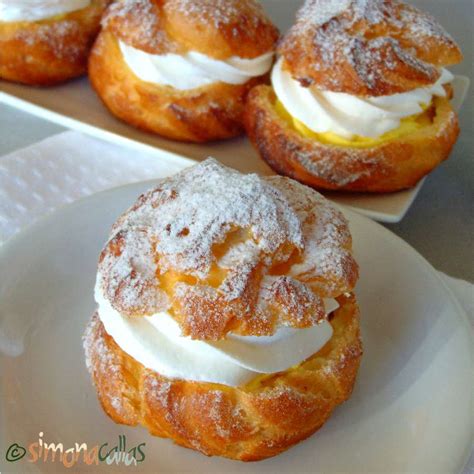 Tort choux a la creme - Lumea fericirii