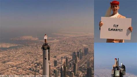 Who is Nicole Smith-Ludvik? Know the woman who stood on top of Burj Khalifa in Emirates ad ...