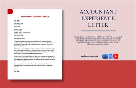 Marketing Experience Letter in Word, PDF, Google Docs - Download ...