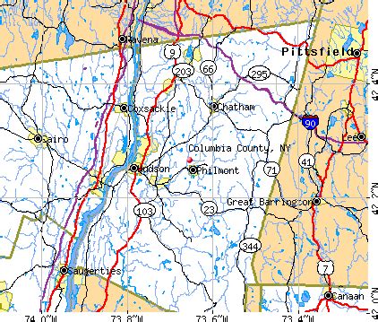 Map Of Columbia County Ny - Maping Resources