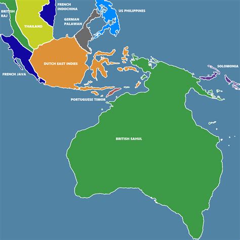 The Lands of Sahul and Sunda [Contest] : r/imaginarymaps