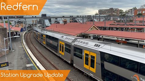 Sydney Trains Vlog 1968: Redfern Station Major Upgrade - August 2022 ...