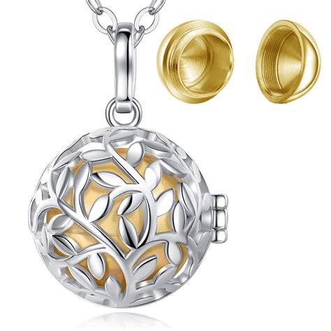 Custom Locket Ashes Cremation Jewelry Pendant Necklaces - Merryshine