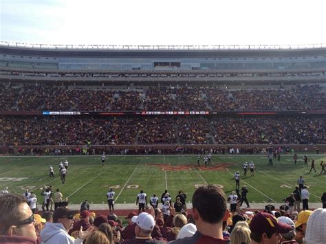 The Gophers new Stadium is beautiful, one of the nicest in College ...