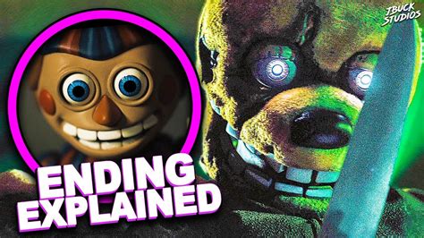 FIVE NIGHTS AT FREDDY'S Ending Explained | Post Credits, Easter Eggs & Review | Spoiler ...