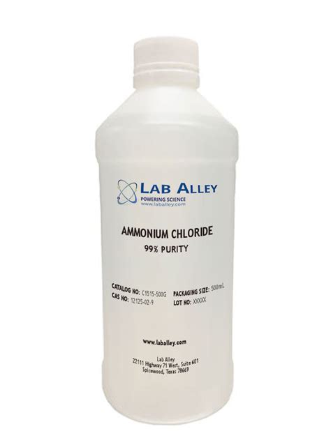 Ammonium Chloride For Sale Online | Granular (Powder) Form | Aqueous Solutions | Prices | Uses ...