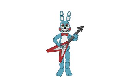 Toy Bonnie With Guitar - Five Nights At Freddy's by J04C0 on DeviantArt