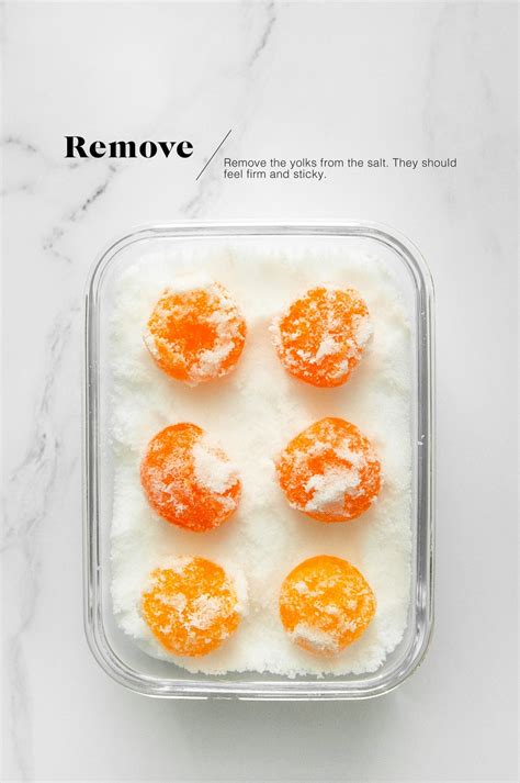 Salted Egg Yolks with step-by-step photos | Eat, Little Bird